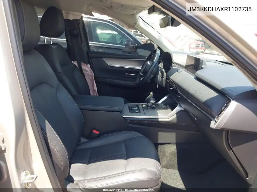 2024 Mazda Cx-90 Phev Premium VIN: JM3KKDHAXR1102735 Lot: 42519116