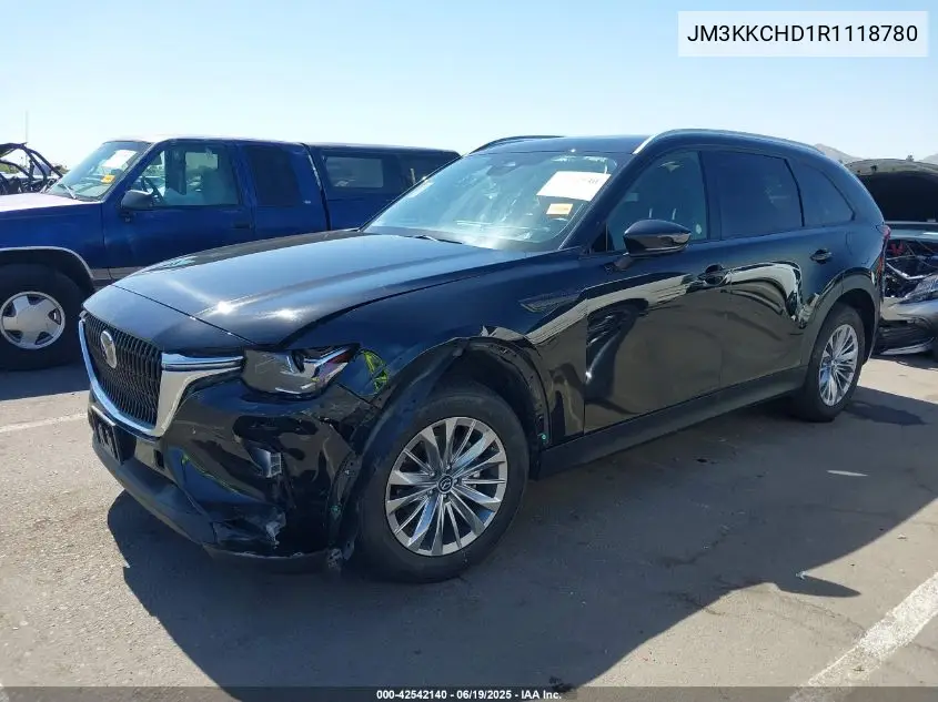 2024 Mazda Cx-90 3.3 Turbo Preferred Plus VIN: JM3KKCHD1R1118780 Lot: 42542140