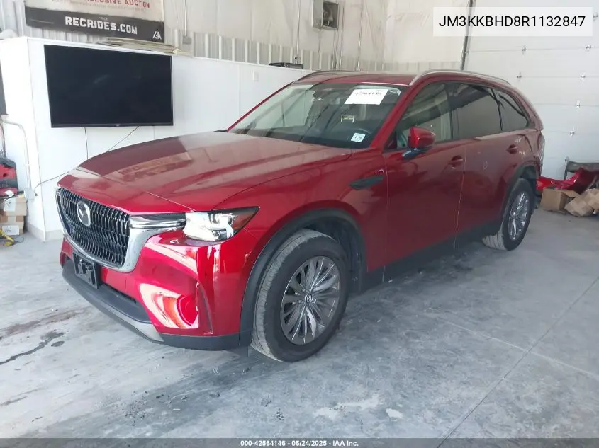 2024 Mazda Cx-90 3.3 Turbo Preferred VIN: JM3KKBHD8R1132847 Lot: 42564146