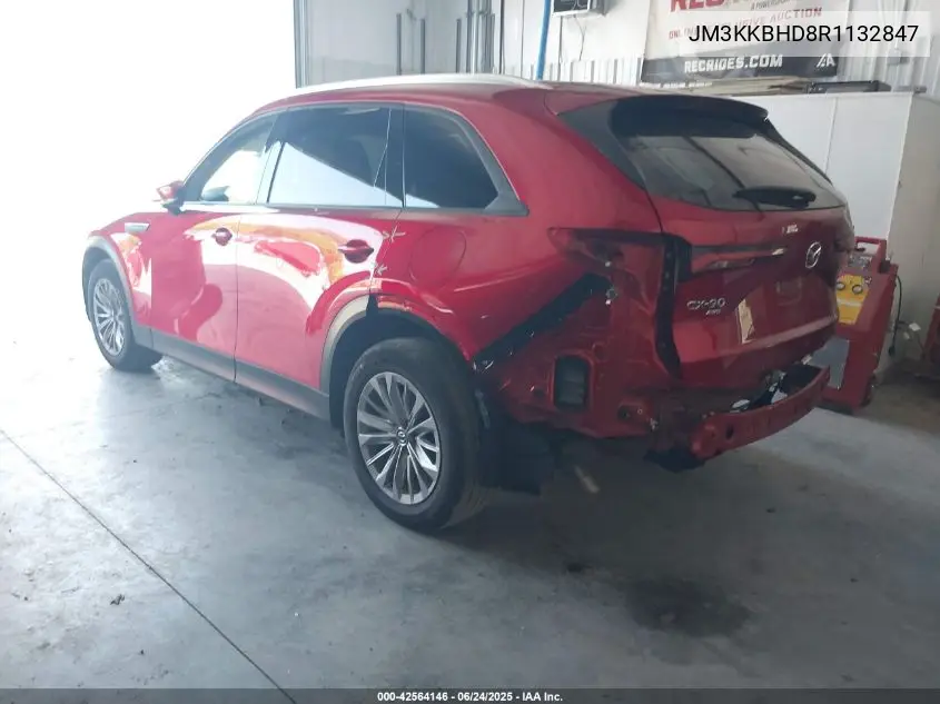 2024 Mazda Cx-90 3.3 Turbo Preferred VIN: JM3KKBHD8R1132847 Lot: 42564146