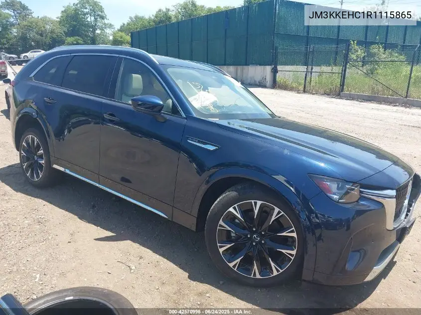 2024 Mazda Cx-90 3.3 Turbo S Premium Plus VIN: JM3KKEHC1R1115865 Lot: 42570996
