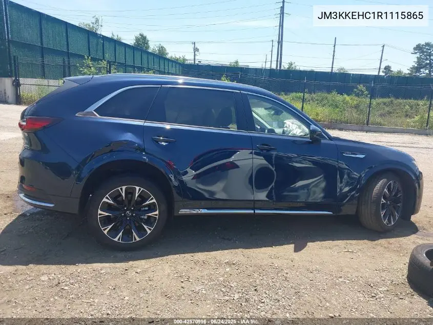 2024 Mazda Cx-90 3.3 Turbo S Premium Plus VIN: JM3KKEHC1R1115865 Lot: 42570996