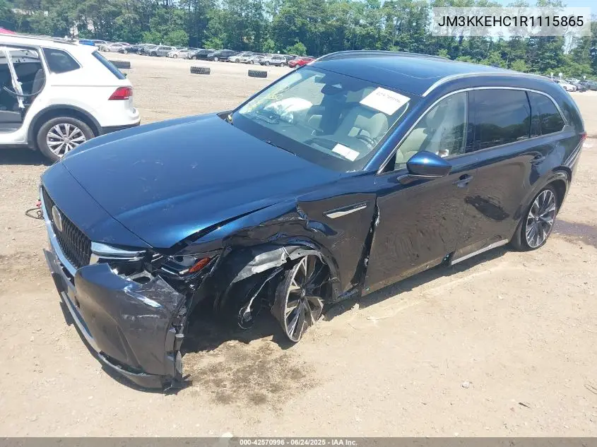 2024 Mazda Cx-90 3.3 Turbo S Premium Plus VIN: JM3KKEHC1R1115865 Lot: 42570996