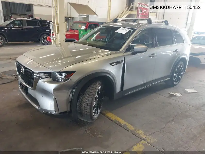 2024 Mazda Cx-90 Phev Premium VIN: JM3KKDHA7R1150452 Lot: 42596308