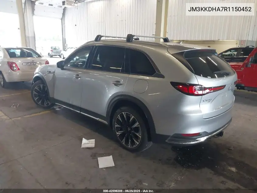 2024 Mazda Cx-90 Phev Premium VIN: JM3KKDHA7R1150452 Lot: 42596308