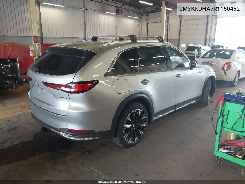 2024 Mazda Cx-90 Phev Premium VIN: JM3KKDHA7R1150452 Lot: 42596308