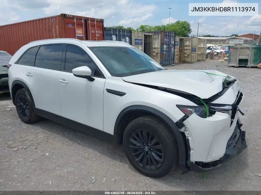 2024 Mazda Cx-90 3.3 Turbo Preferred VIN: JM3KKBHD8R1113974 Lot: 42622789