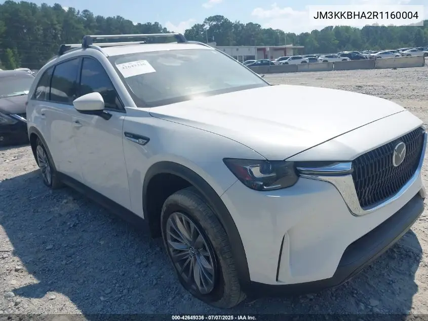 2024 Mazda Cx-90 Preferred VIN: JM3KKBHA2R1160004 Lot: 42649336
