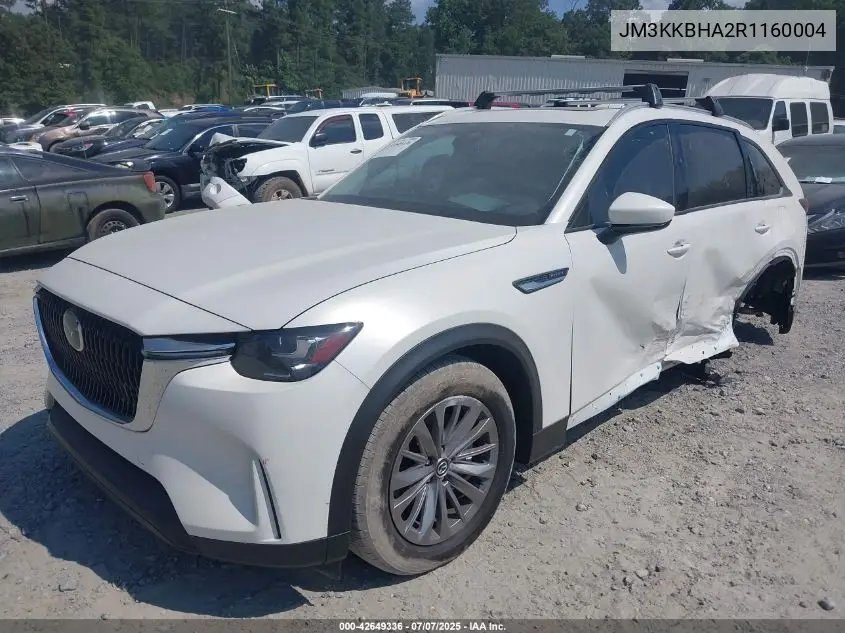 2024 Mazda Cx-90 Preferred VIN: JM3KKBHA2R1160004 Lot: 42649336
