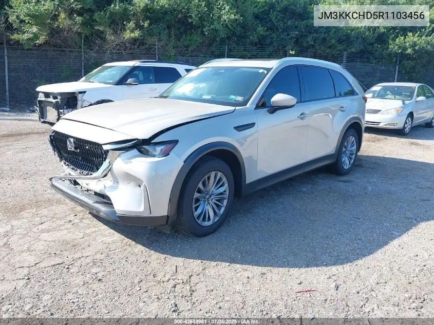 2024 Mazda Cx-90 3.3 Turbo Preferred Plus VIN: JM3KKCHD5R1103456 Lot: 42659981