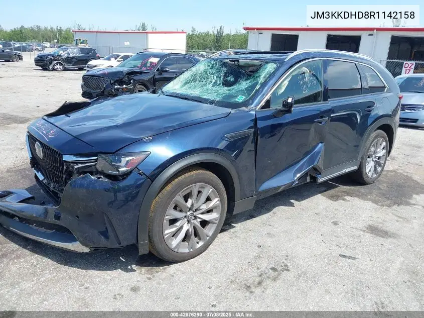 2024 Mazda Cx-90 3.3 Turbo Premium VIN: JM3KKDHD8R1142158 Lot: 42676290