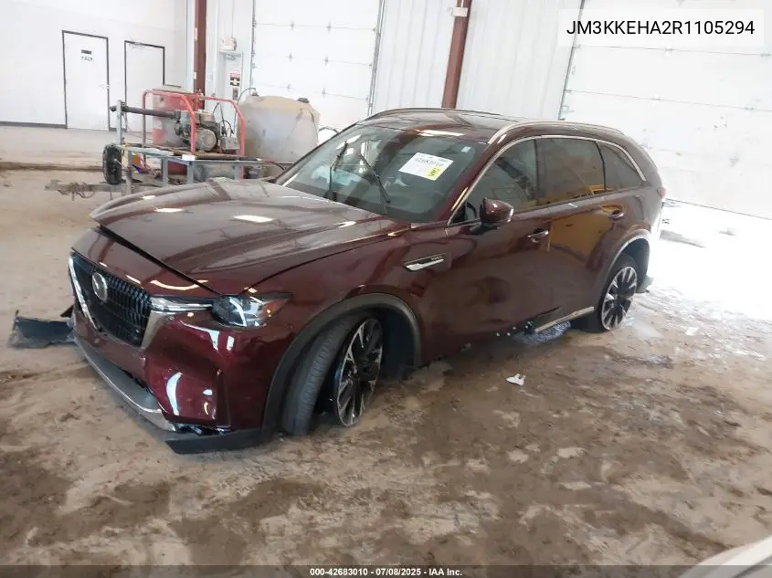 2024 Mazda Cx-90 Phev Premium Plus VIN: JM3KKEHA2R1105294 Lot: 42683010