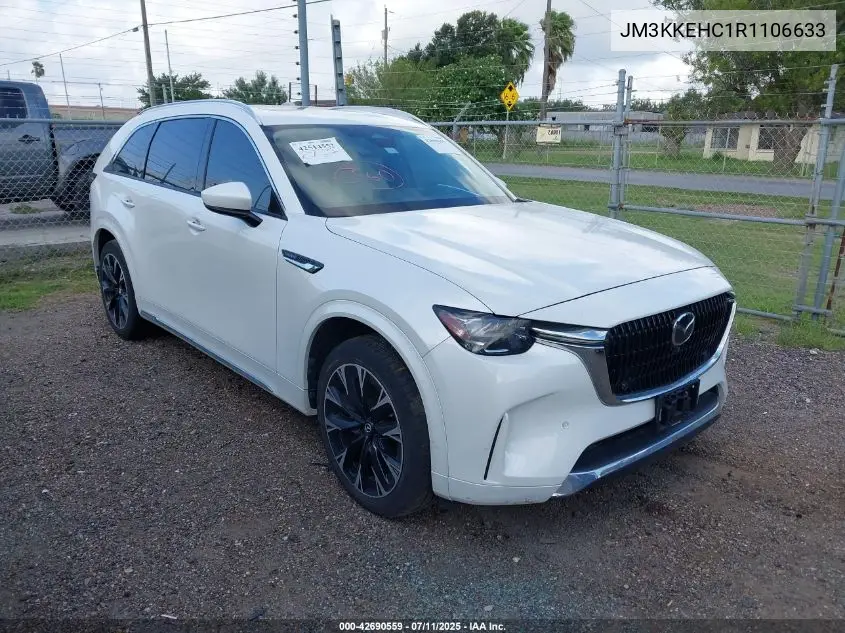 2024 Mazda Cx-90 3.3 Turbo S Premium Plus VIN: JM3KKEHC1R1106633 Lot: 42690559