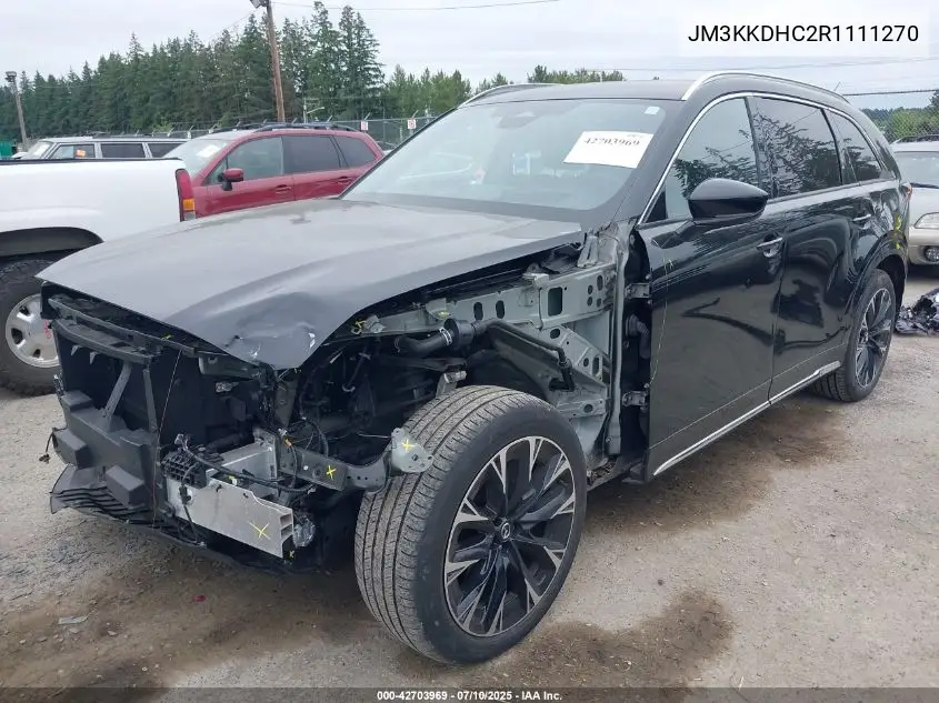 2024 Mazda Cx-90 3.3 Turbo S Premium VIN: JM3KKDHC2R1111270 Lot: 42703969
