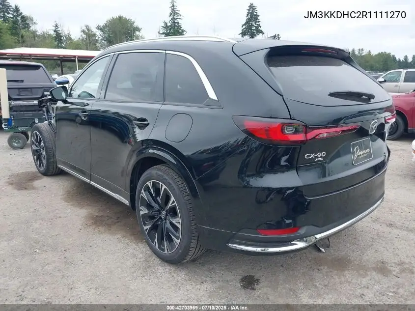 2024 Mazda Cx-90 3.3 Turbo S Premium VIN: JM3KKDHC2R1111270 Lot: 42703969