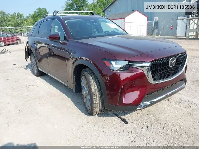 2024 Mazda Cx-90 3.3 Turbo Premium VIN: JM3KKDHD2R1185586 Lot: 42705036
