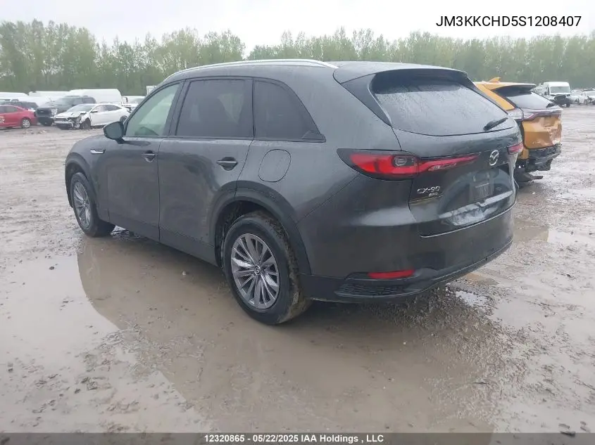 2025 Mazda Cx-90 Premium Sport VIN: JM3KKCHD5S1208407 Lot: 12320865
