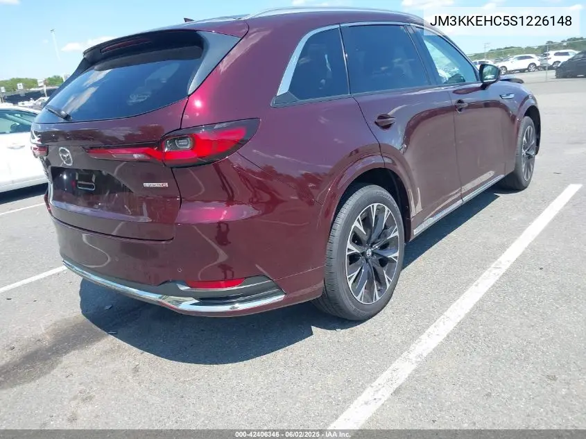 2025 Mazda Cx-90 3.3 Turbo S Premium Plus Package VIN: JM3KKEHC5S1226148 Lot: 42406346