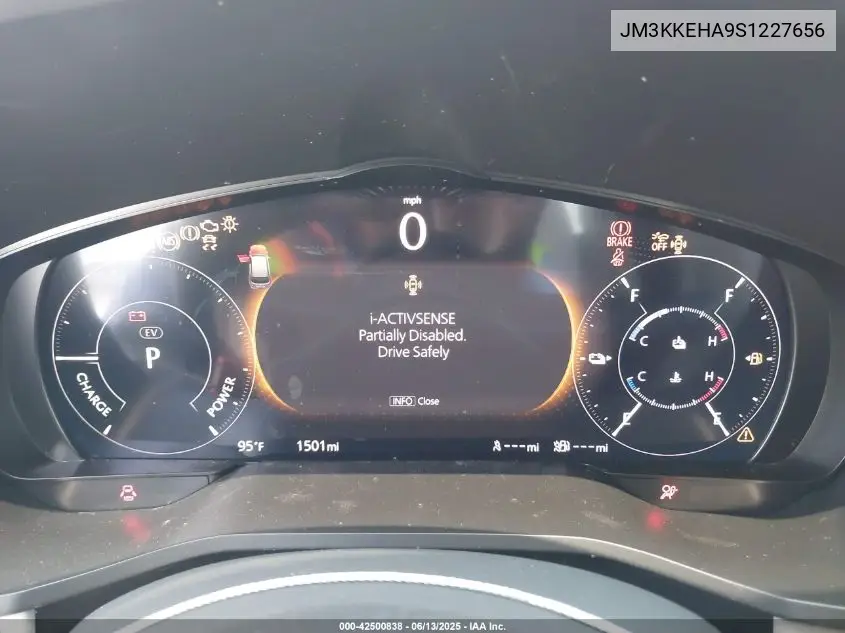 2025 Mazda Cx-90 Phev Premium Plus Package VIN: JM3KKEHA9S1227656 Lot: 42500838