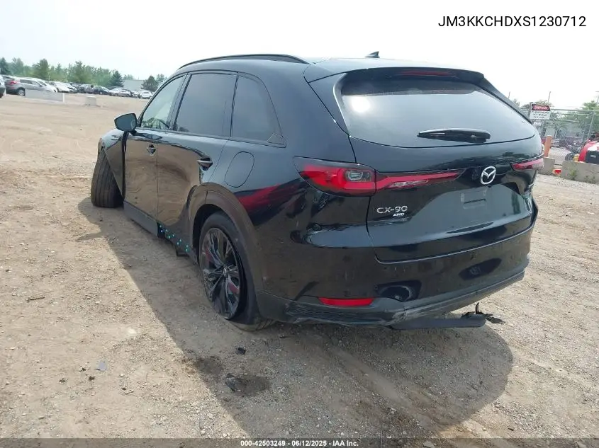 2025 Mazda Cx-90 3.3 Turbo Premium Sport VIN: JM3KKCHDXS1230712 Lot: 42503249