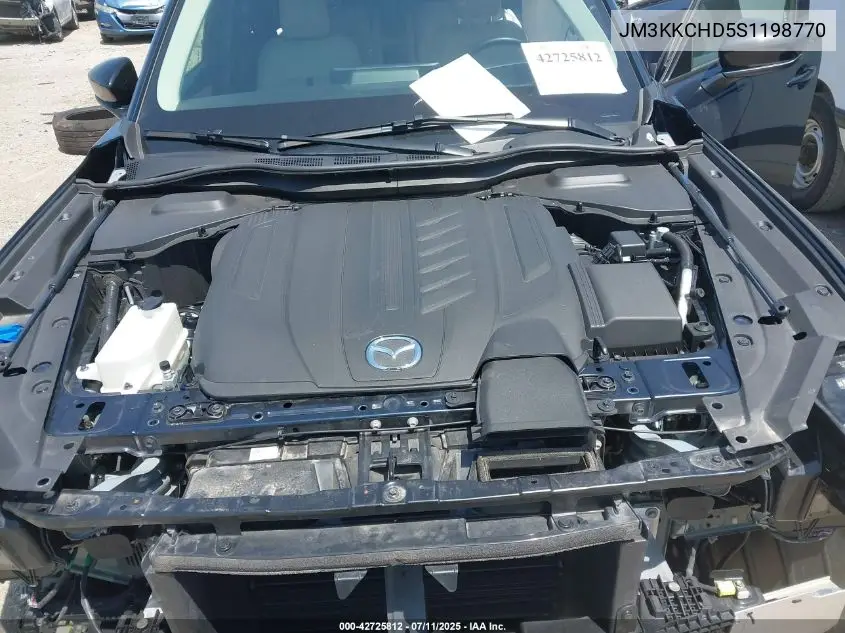 2025 Mazda Cx-90 3.3 Turbo Premium Sport VIN: JM3KKCHD5S1198770 Lot: 42725812