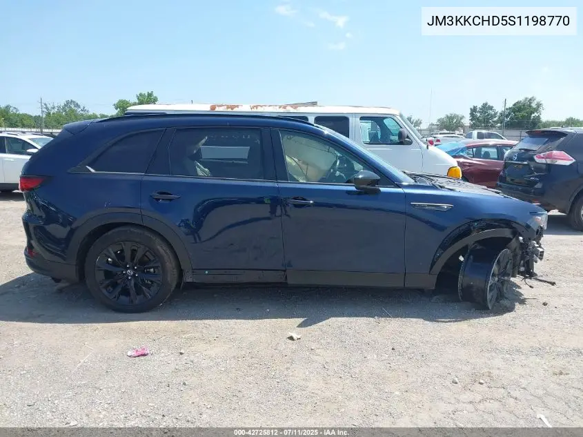 2025 Mazda Cx-90 3.3 Turbo Premium Sport VIN: JM3KKCHD5S1198770 Lot: 42725812