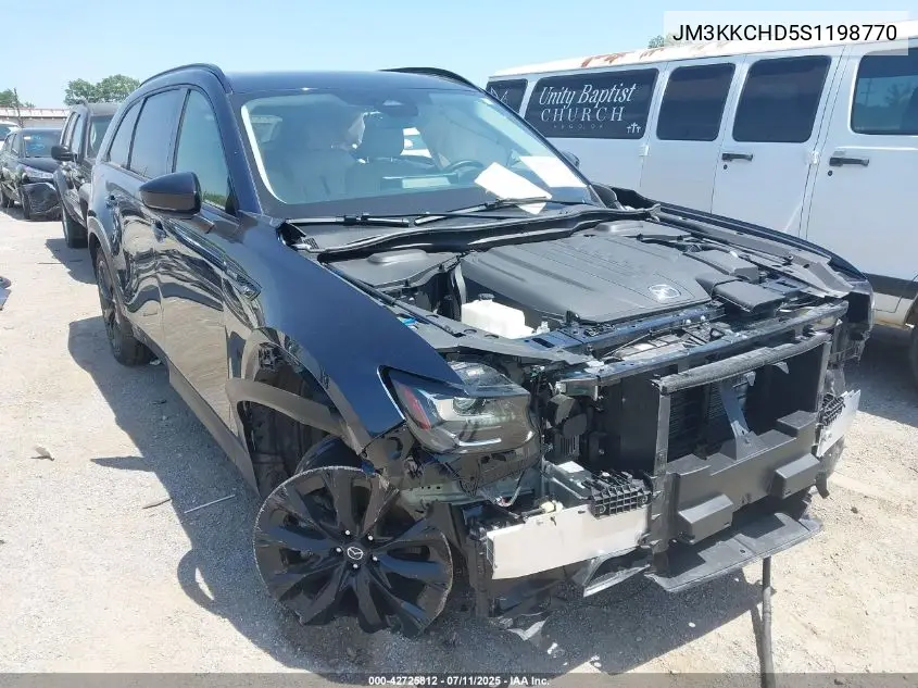 2025 Mazda Cx-90 3.3 Turbo Premium Sport VIN: JM3KKCHD5S1198770 Lot: 42725812