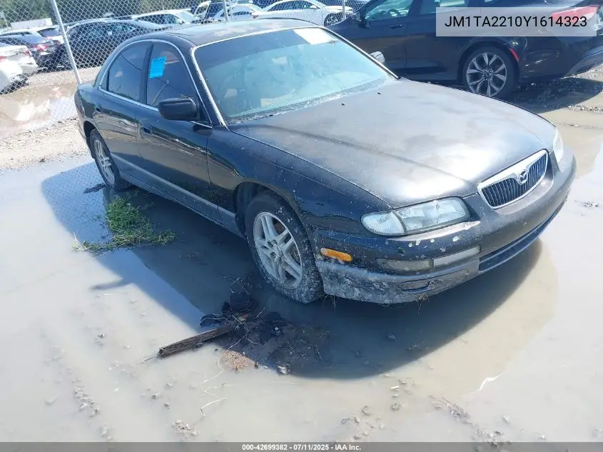 2000 Mazda Millenia VIN: JM1TA2210Y1614323 Lot: 42699382
