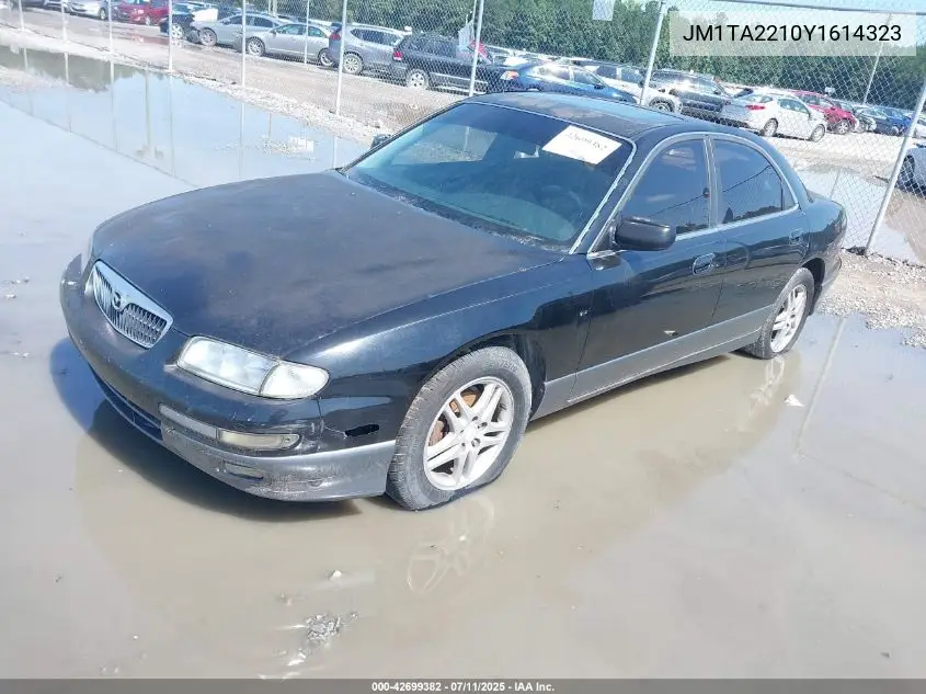 2000 Mazda Millenia VIN: JM1TA2210Y1614323 Lot: 42699382