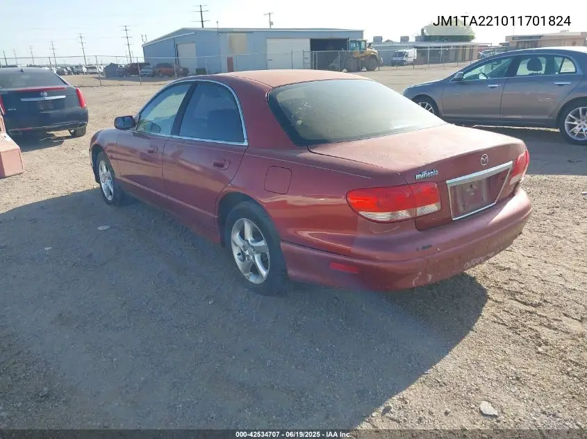2001 Mazda Millenia P (Premium) VIN: JM1TA221011701824 Lot: 42534707