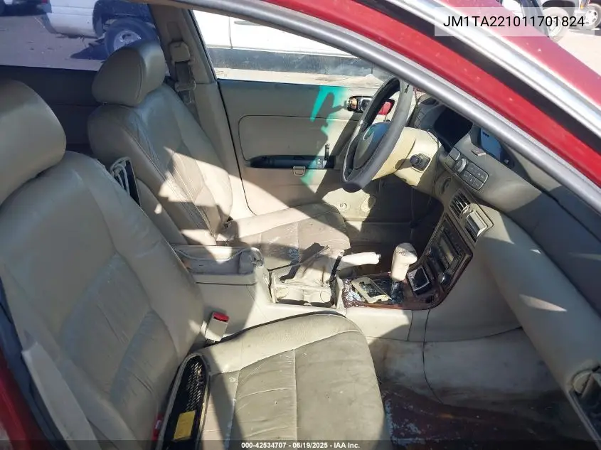 2001 Mazda Millenia P (Premium) VIN: JM1TA221011701824 Lot: 42534707