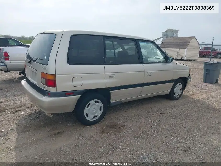 1996 Mazda Mpv Wagon VIN: JM3LV5222T0808369 Lot: 42052352