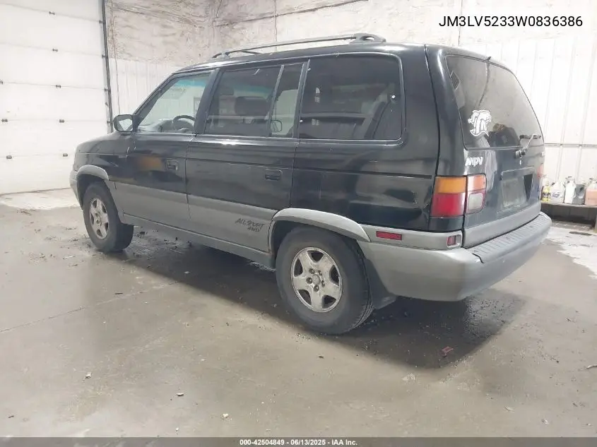 1998 Mazda Mpv Es/Lx VIN: JM3LV5233W0836386 Lot: 42504849