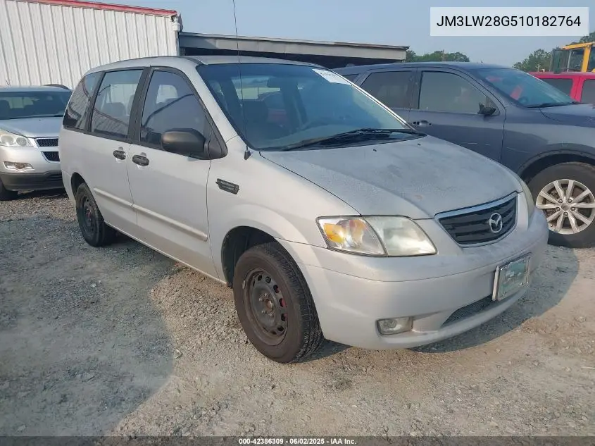 2001 Mazda Mpv Dx/Es/Lx VIN: JM3LW28G510182764 Lot: 42386309