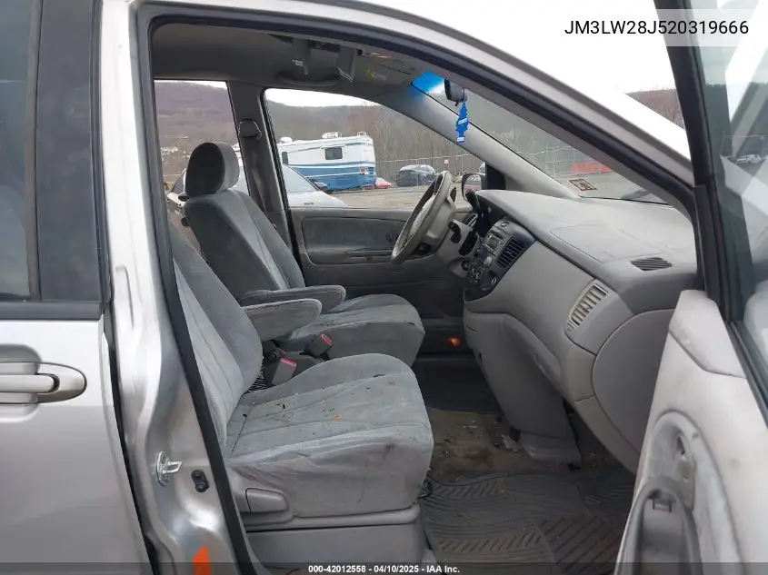 2002 Mazda Mpv Es/Lx VIN: JM3LW28J520319666 Lot: 42012558