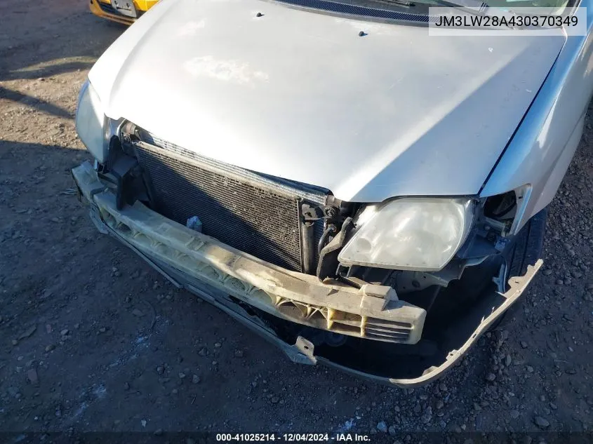 2003 Mazda Mpv Es/Lx/Lx-Sv VIN: JM3LW28A430370349 Lot: 41025214