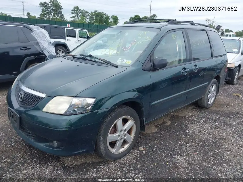 2003 Mazda Mpv Es/Lx/Lx-Sv VIN: JM3LW28J230371662 Lot: 42608164