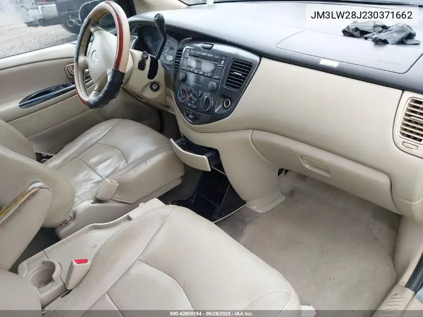 2003 Mazda Mpv Es/Lx/Lx-Sv VIN: JM3LW28J230371662 Lot: 42608164