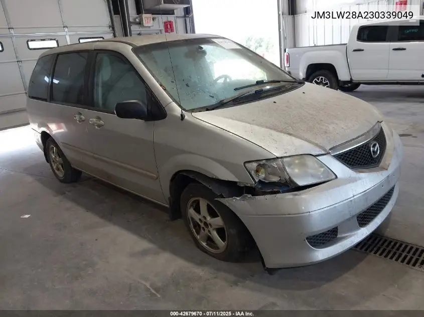 2003 Mazda Mpv Es/Lx/Lx-Sv VIN: JM3LW28A230339049 Lot: 42679670