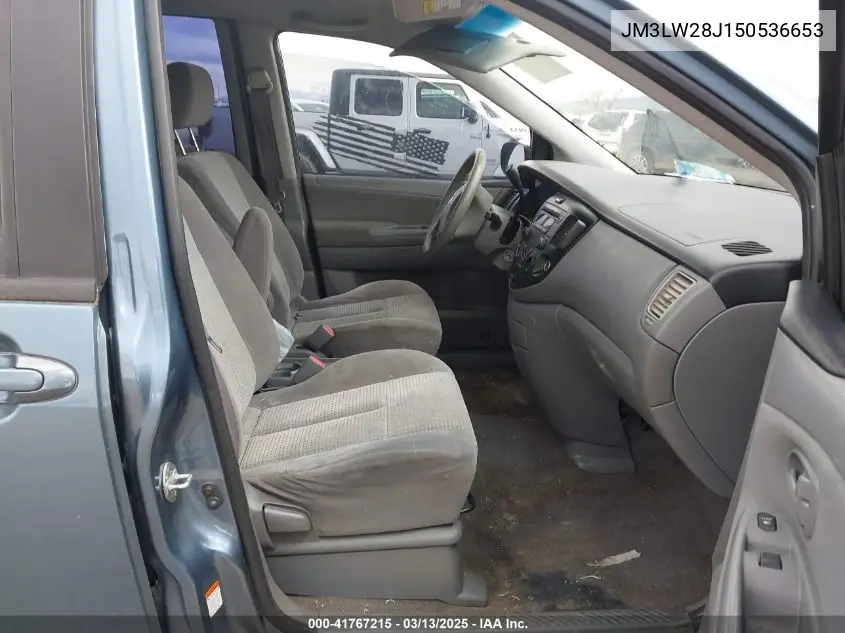 2005 Mazda Mpv Lx VIN: JM3LW28J150536653 Lot: 41767215