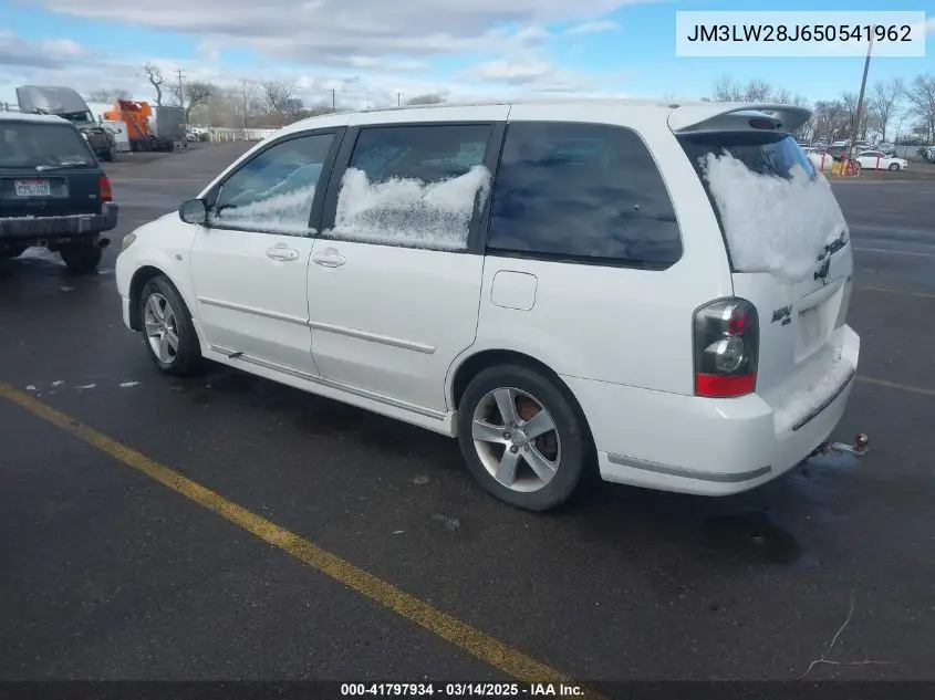 2005 Mazda Mpv Es VIN: JM3LW28J650541962 Lot: 41797934