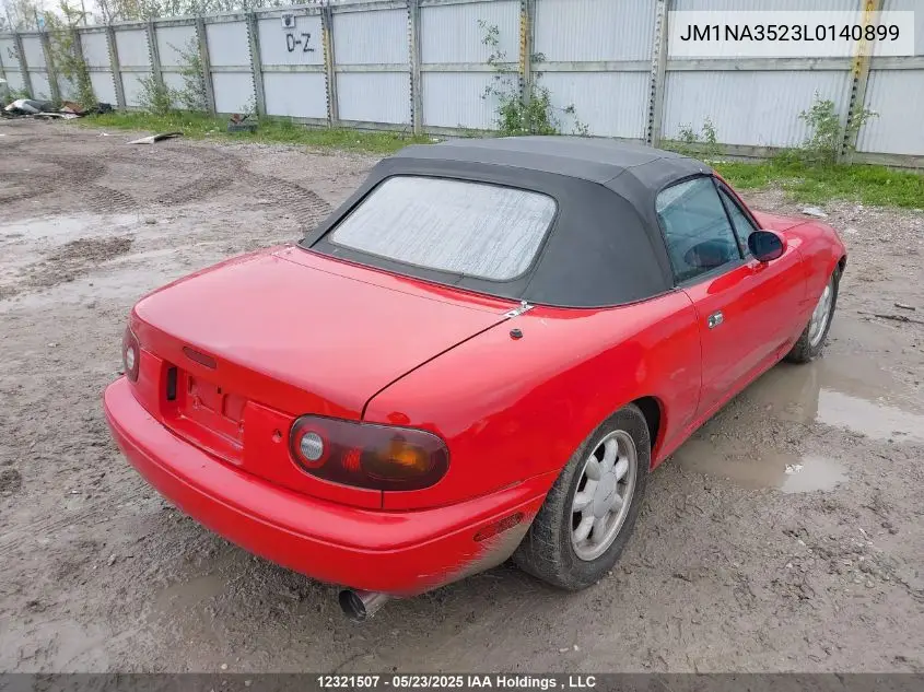 1990 Mazda Mx-5 Miata VIN: JM1NA3523L0140899 Lot: 12321507