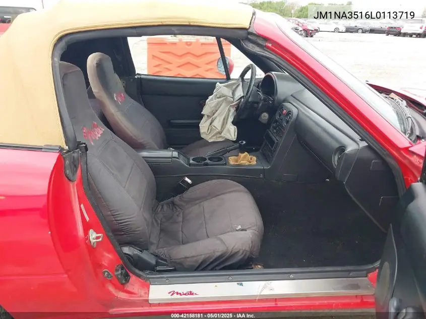 1990 Mazda Mx-5 Miata VIN: JM1NA3516L0113719 Lot: 42158181