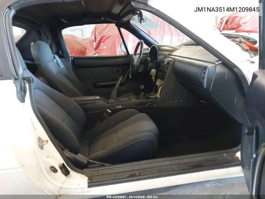 1991 Mazda Mx-5 Miata VIN: JM1NA3514M1209845 Lot: 42028567
