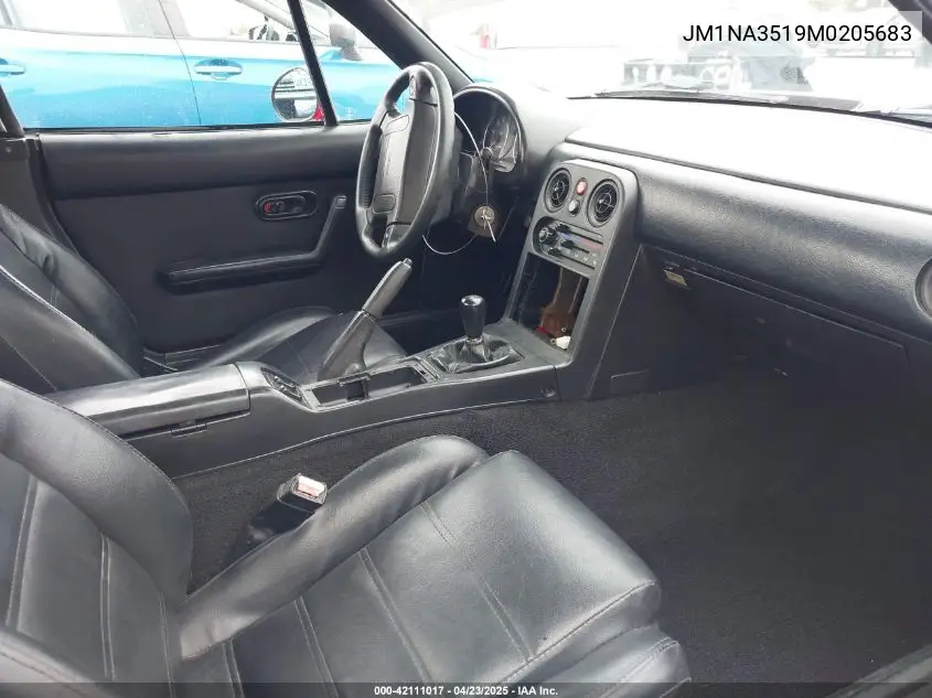 1991 Mazda Mx-5 Miata VIN: JM1NA3519M0205683 Lot: 42111017
