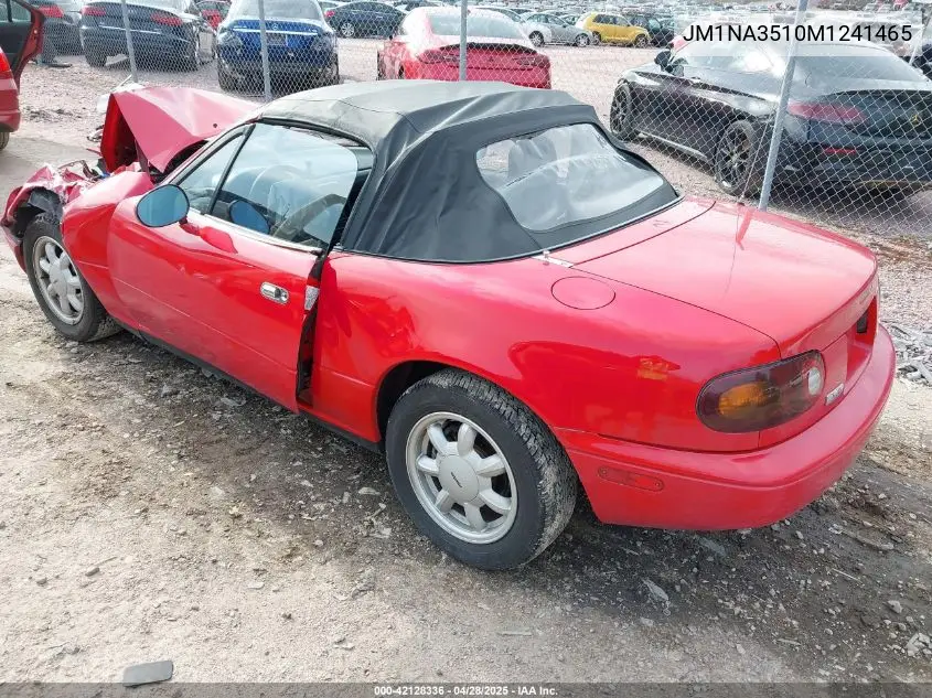 1991 Mazda Mx-5 Miata VIN: JM1NA3510M1241465 Lot: 42128336