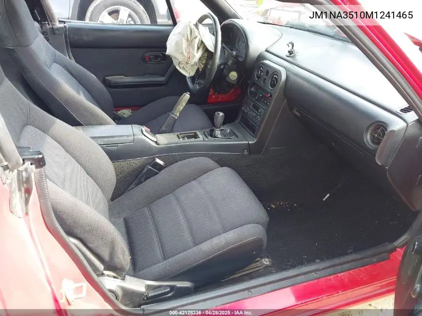 1991 Mazda Mx-5 Miata VIN: JM1NA3510M1241465 Lot: 42128336