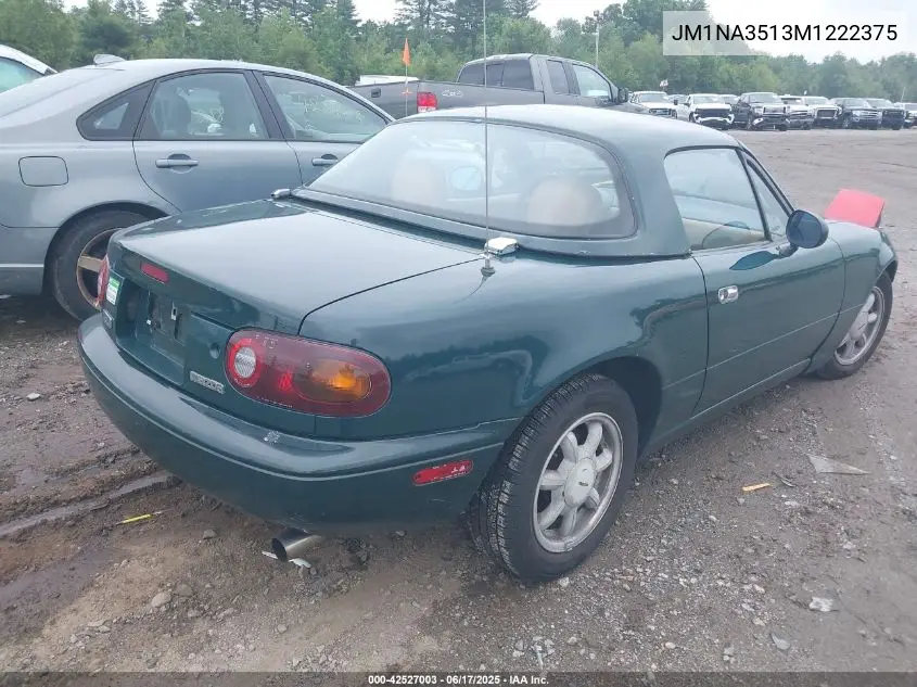 1991 Mazda Mx-5 Miata VIN: JM1NA3513M1222375 Lot: 42527003