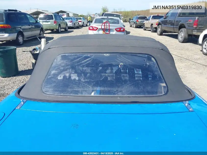 1992 Mazda Mx-5 Miata VIN: JM1NA3515N0319830 Lot: 42023431