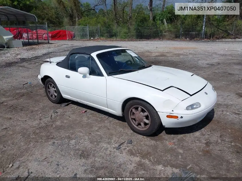 1993 Mazda Mx-5 Miata VIN: JM1NA351XP0407050 Lot: 42029561